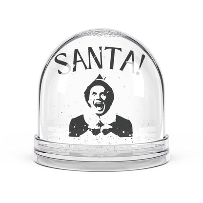 "Santa!" - Funny Christmas Snow Globe