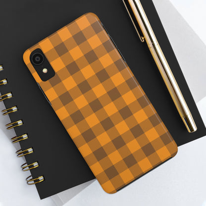 Gingham Halloween Phone Case