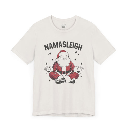 "Namasleigh" - Funny Christmas T-Shirt