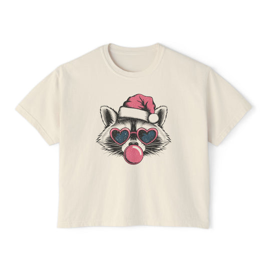 Christmas Racoon - Women's Christmas T-Shirt