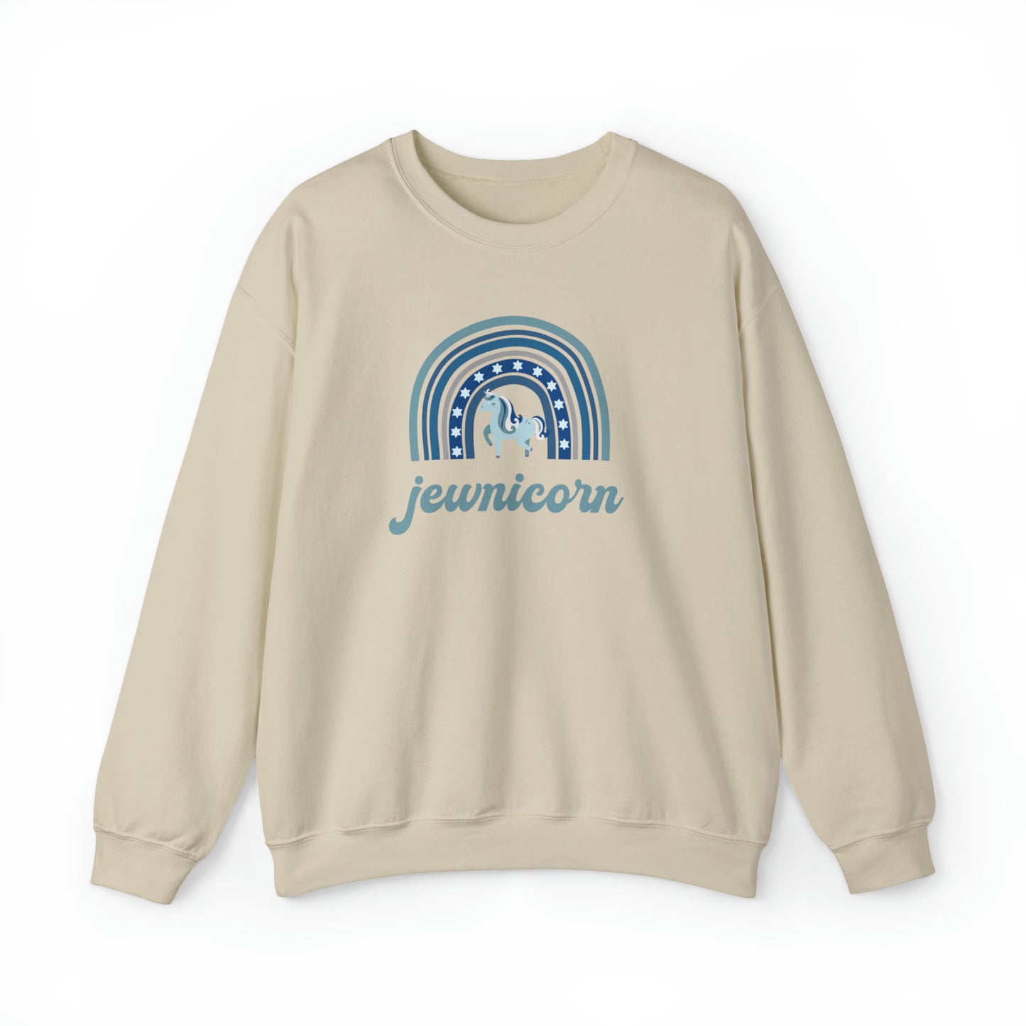 "Jewnicorn" Hanukkah Crewneck Sweatshirt