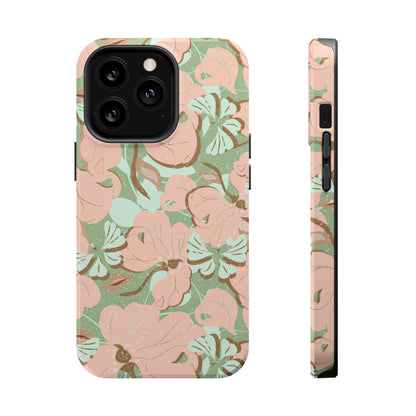 Peachy Petals - MagSafe Tough iPhone Case