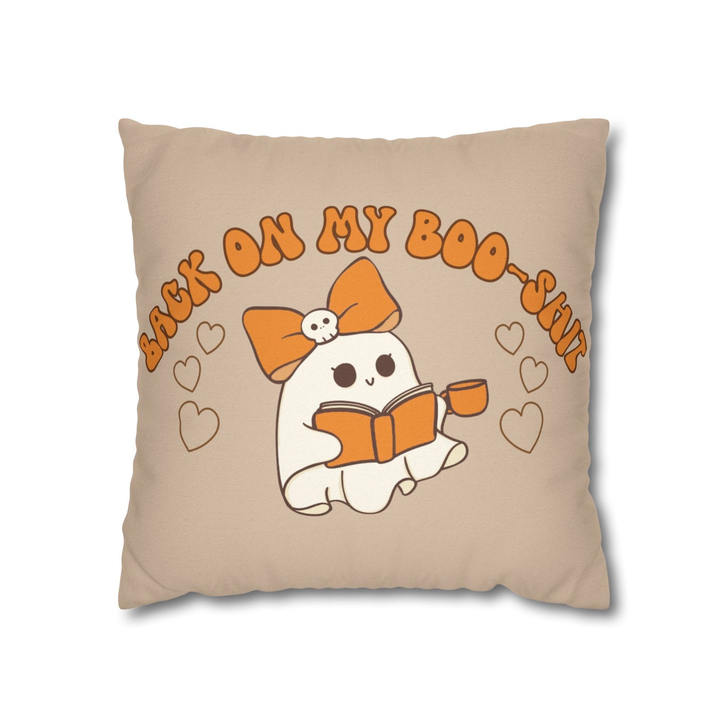 Back On My Boo-Shit - Halloween Pillow Cover