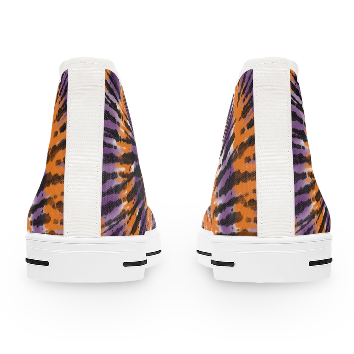 Tie Dye - Women's High Top Halloween Sneakers