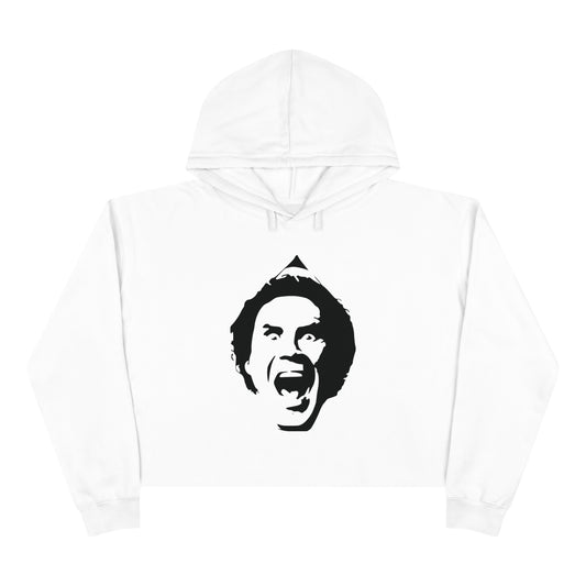 Elf Christmas Cropped Hoodie