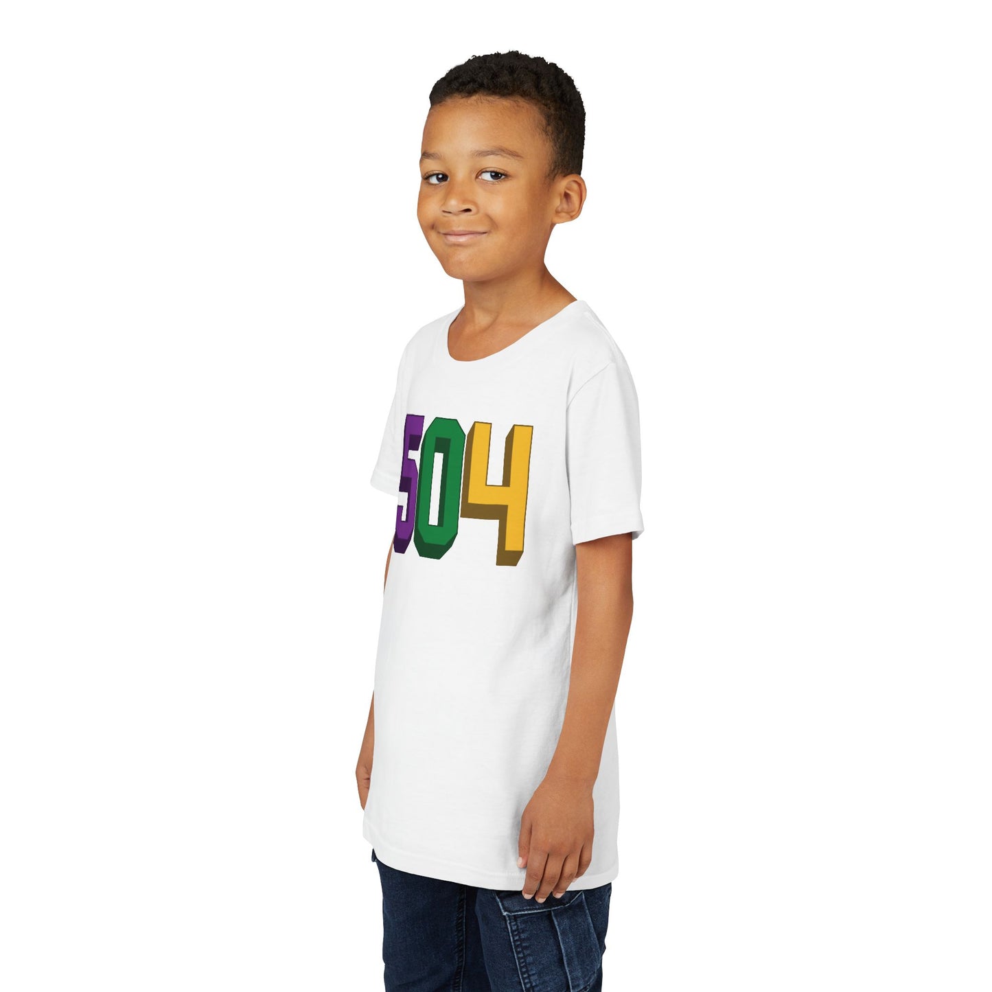 YOUTH 504 Mardi Gras Tee for Kids