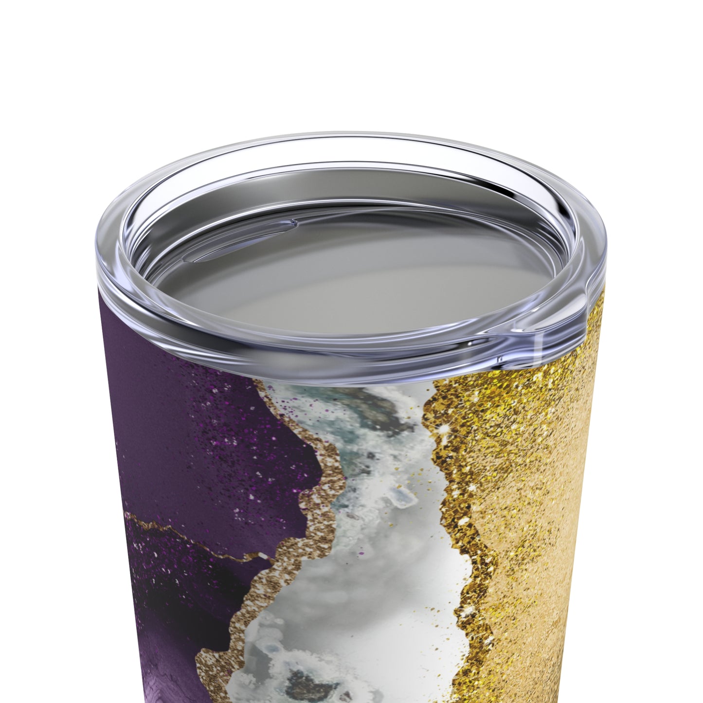 marble mardi gras tumbler