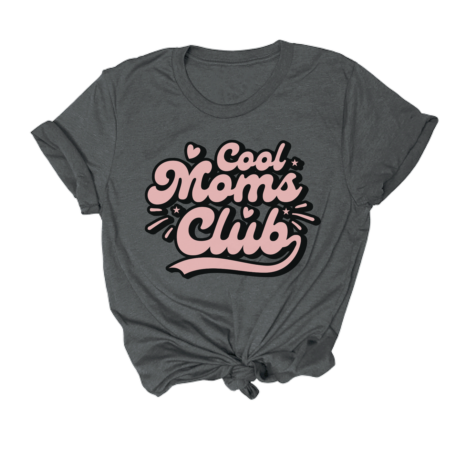 funny t shirt that says cool moms club