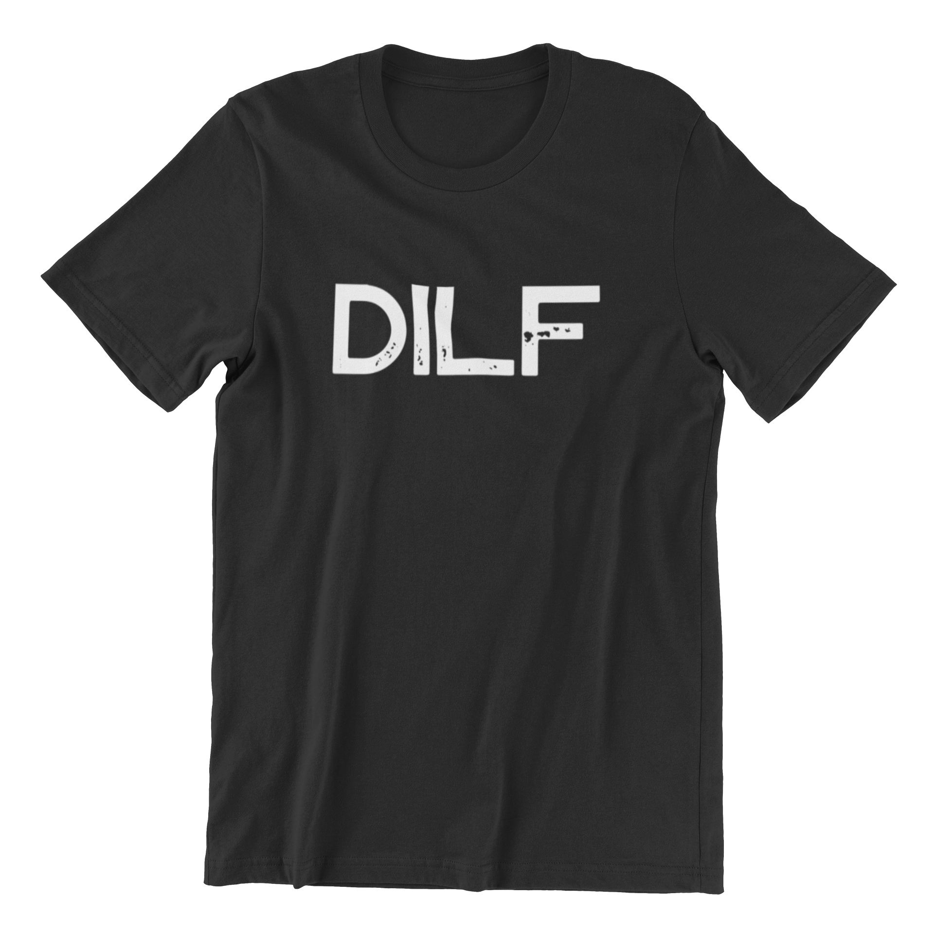 funny dad t shirt that says DILF