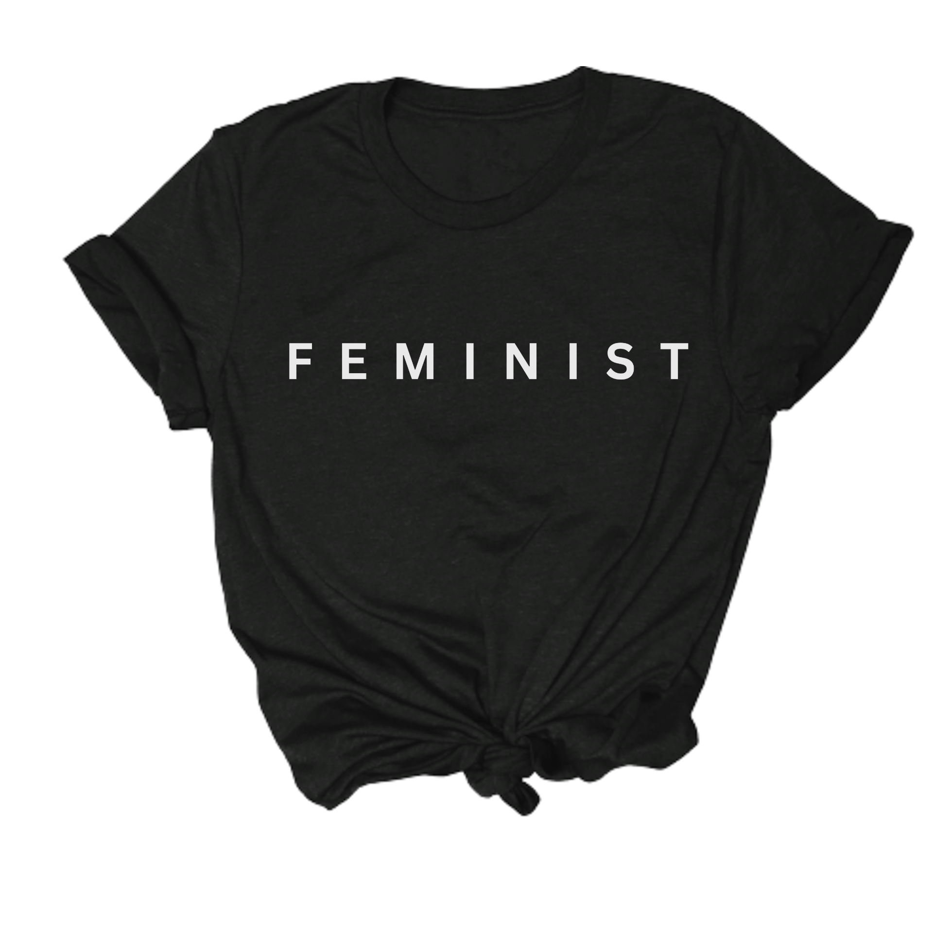 minimalist t shirt for feminists