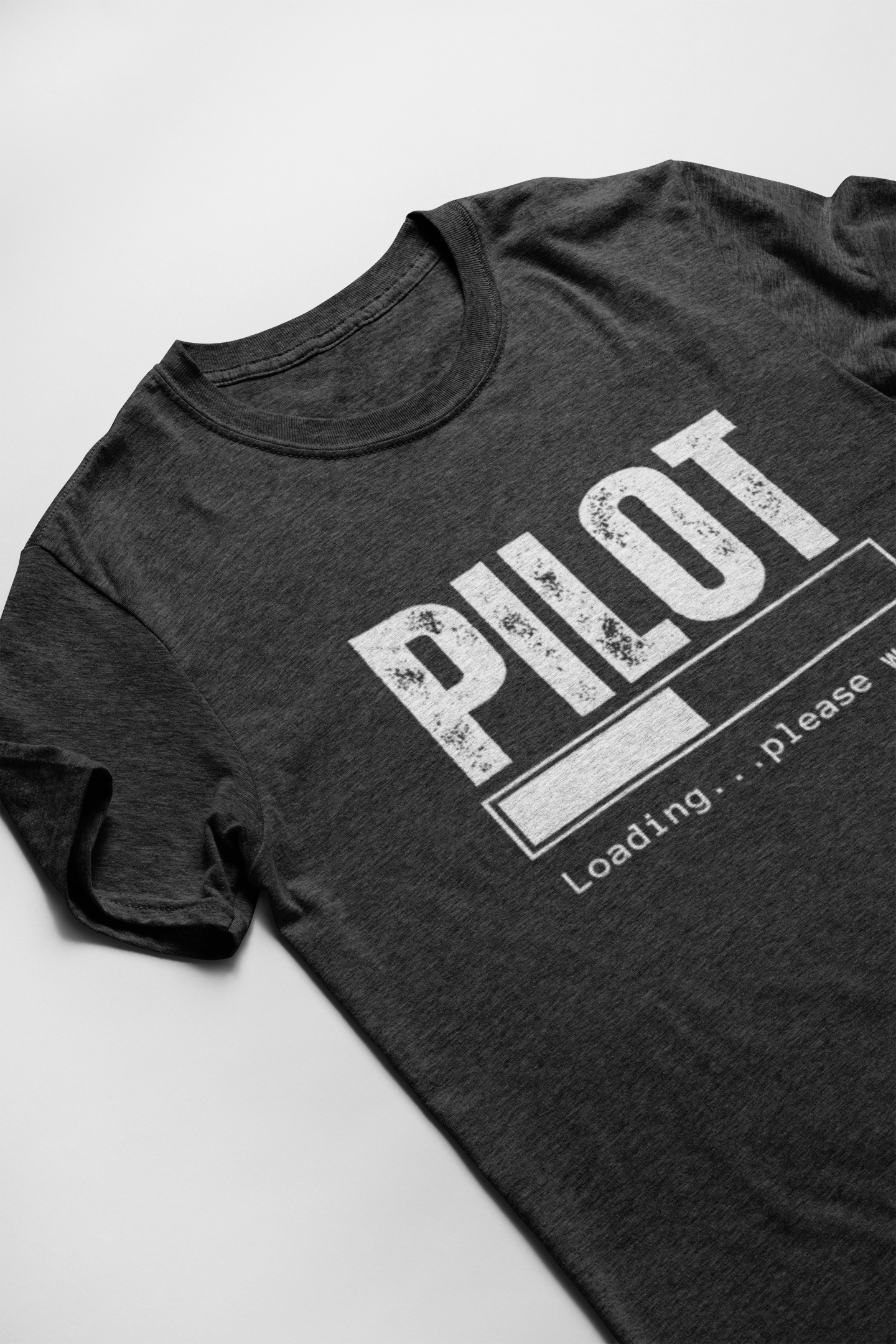 aviation tshirt that says pilot loading please wait