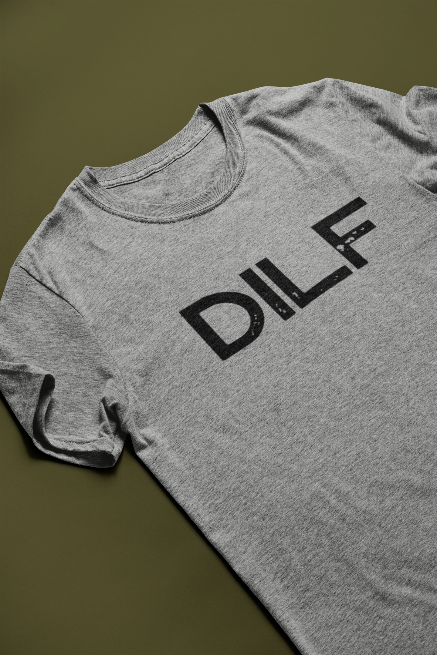 funny dad t shirt that says DILF