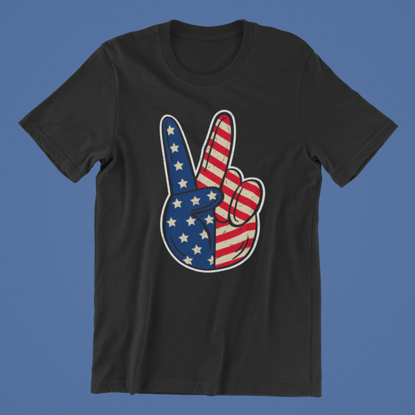 USA Peace Sign Tee